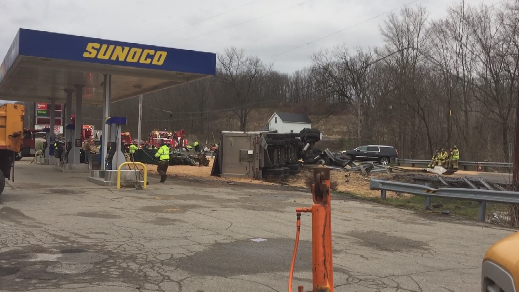 Headon semi crash kills Hudsonville driver